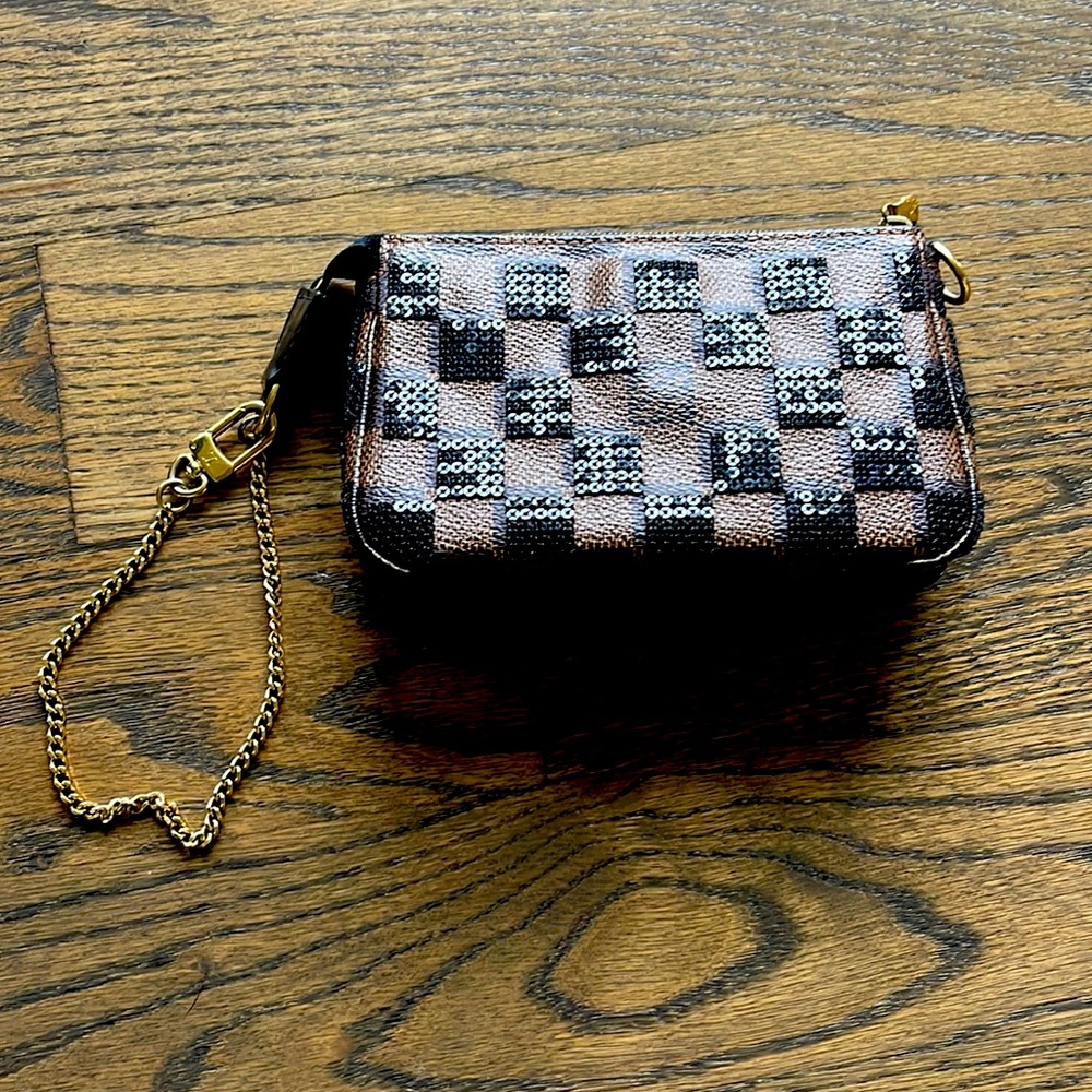 Louis Vuitton Damier Paillettes Mini Pochette Accessoires